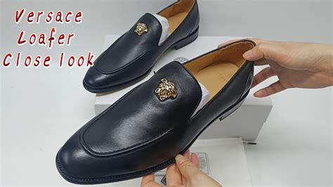 versace lofers men|medusa apron toe loafer men.